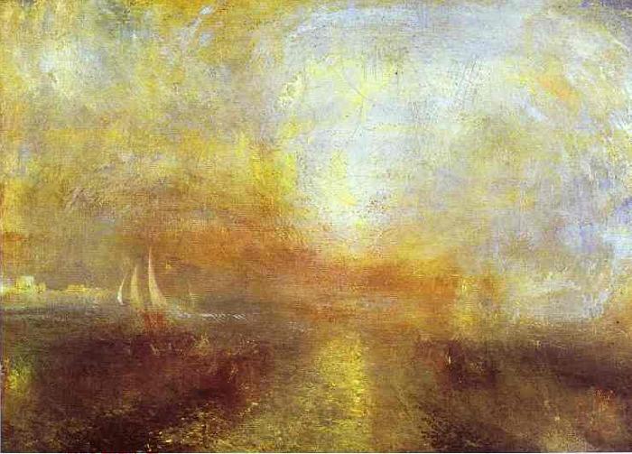 J.M.W. Turner Yacht Approaching the Coast. Spain oil painting art